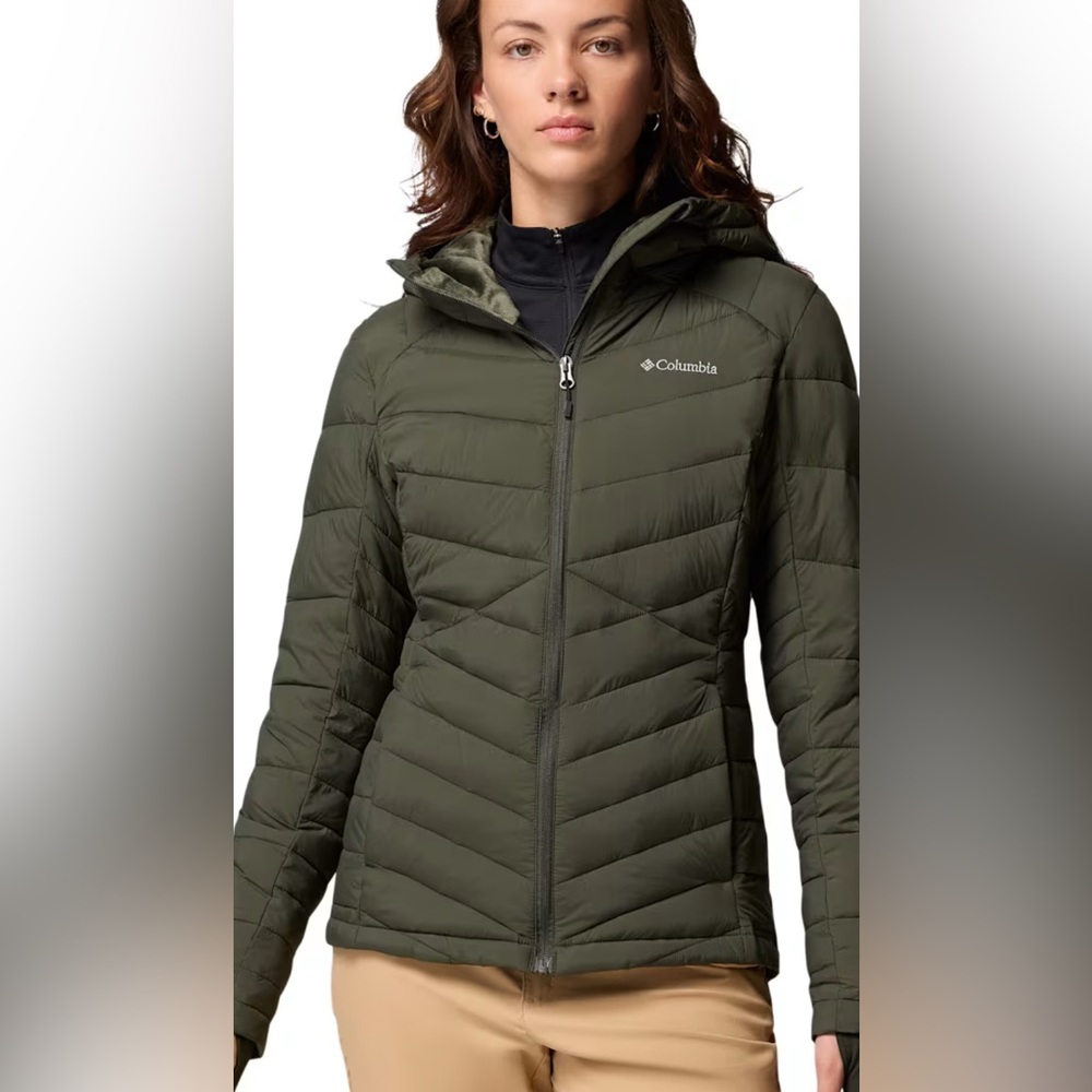 Columbia Women's Greenscape Hooded Puffer Jacket-S